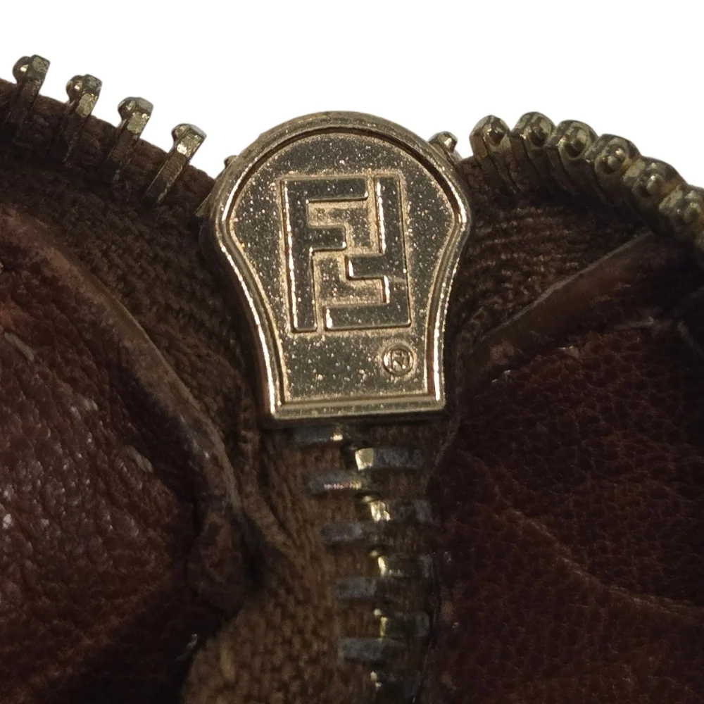 Fendi brown Leather Mia Hobo Bag - Picture 4 of 16